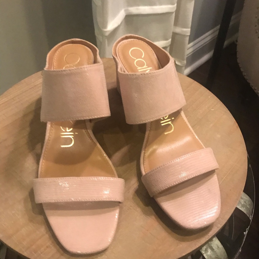 Calvin Klein neutral sandal